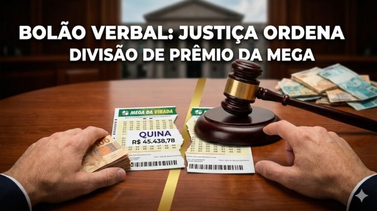 Justiça reconhece "Bolão Verbal" entre amigos e ordena divisão de prêmio