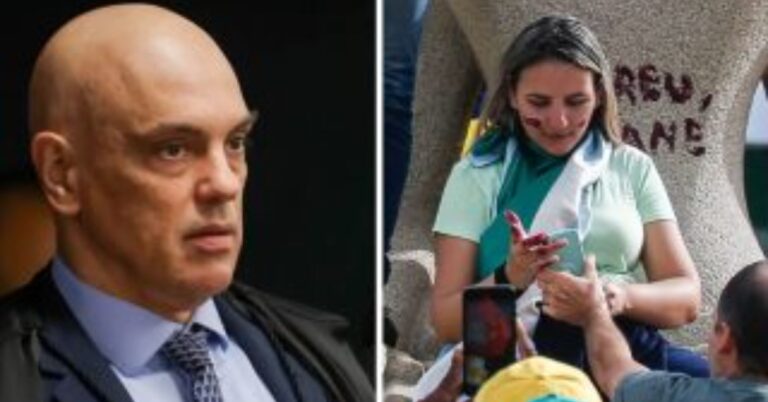 Moraes abre prazo para PGR sobre progressão de regime de Débora do Batom
